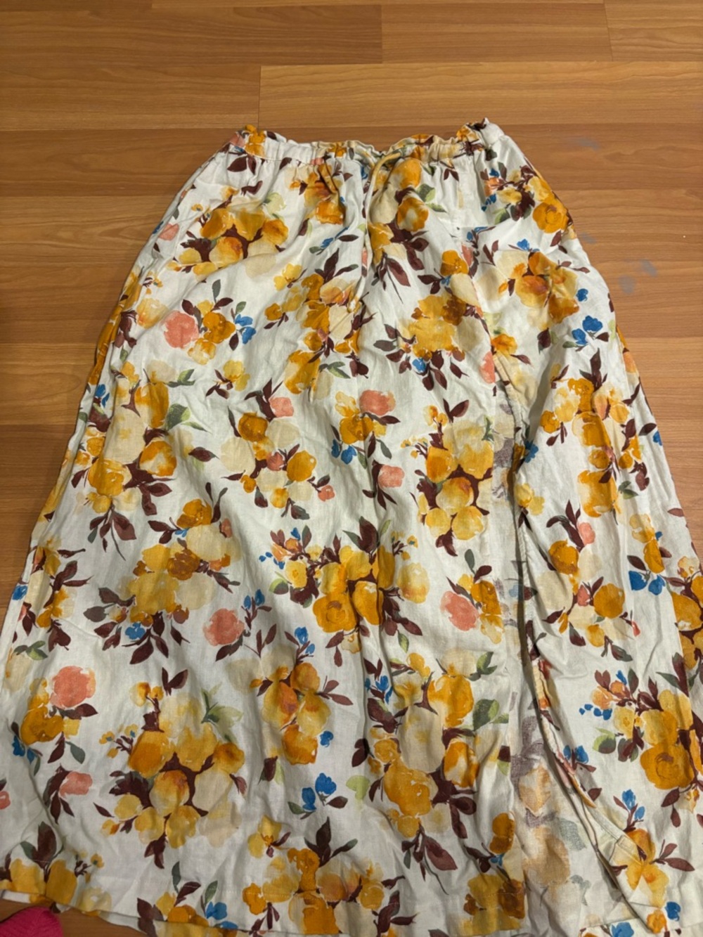 Abercrombie & Fitch Floral Maxi Skirt